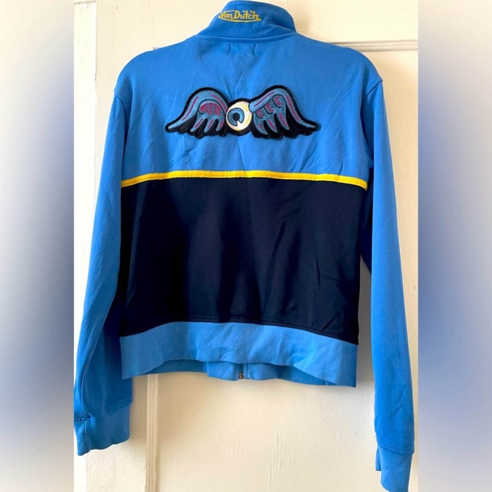 Y2K Vintage Von Dutch Track Top, Super Rare